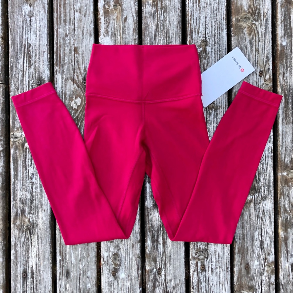 ❤️SOLD❤️Lululemon Align 25” Ruby Red Like-New!